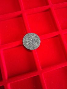 1689 July Gunmoney Sixpence Coin James II Ireland