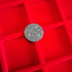 1689 July Gunmoney Sixpence Coin James II Ireland
