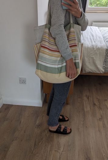 Brand new handmade tote / beach bag