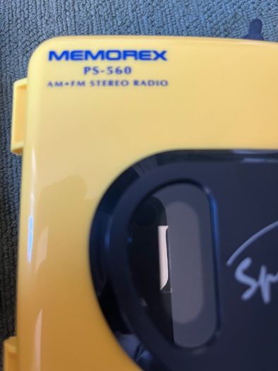 Vintage Retro Memorex Radio /Tape Walkman