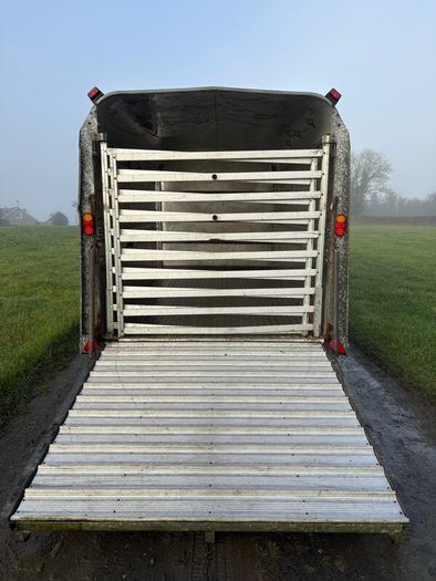 12x6 ifor Williams cattle trailer