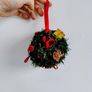 Set Of 2 Artificial Christmas Pine Balls Image 3