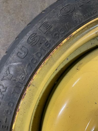 Mazda spare wheel / tyre