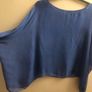 Blue blouse (approx size 20) Image 3
