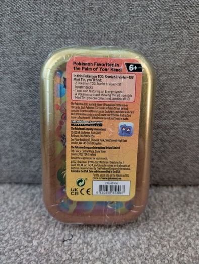 151 Mini Tin Display - Will Sell Separately