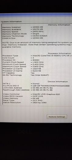 Dell Latitude 3310 Touchscreen