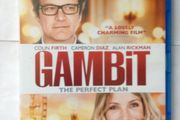 Gambit [2012] Colin Firth, Alan Rickman &amp; Cameron Diaz [Blu-ray Movie]