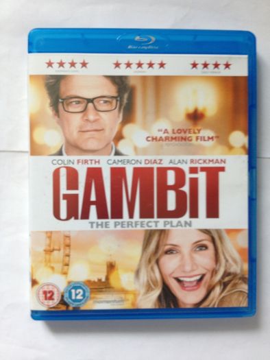 Gambit [2012] Colin Firth, Alan Rickman & Cameron Diaz [Blu-ray Movie]