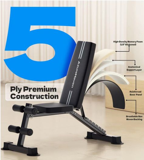 New Adjustable Weight Bench (Collect ASAP)