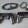 PS4 with 2 Controllers Image 2