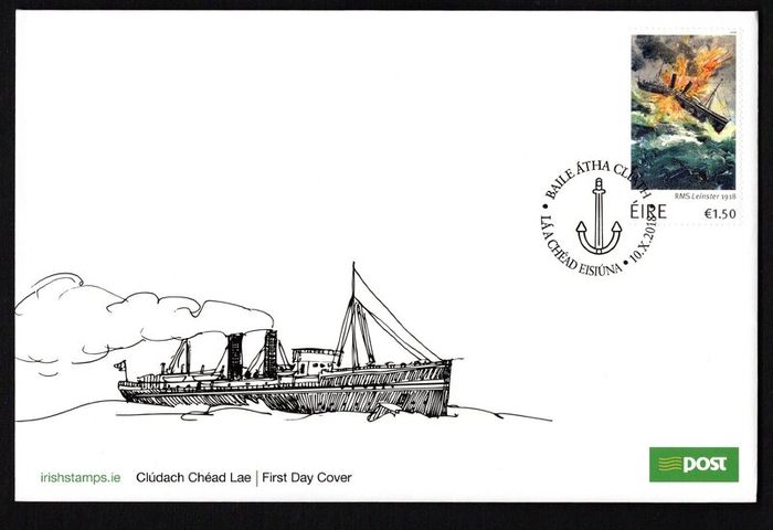 Collection 2018 Ireland Commemorative Stamps An Post First Day Cover (FDC). Collection of 18 covers.