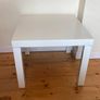 Compact White Side / Coffee Table (IKEA) Image 2