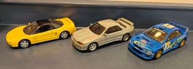 JDM Model Cars Nissan Skyline GTR Honda NSX 1/43