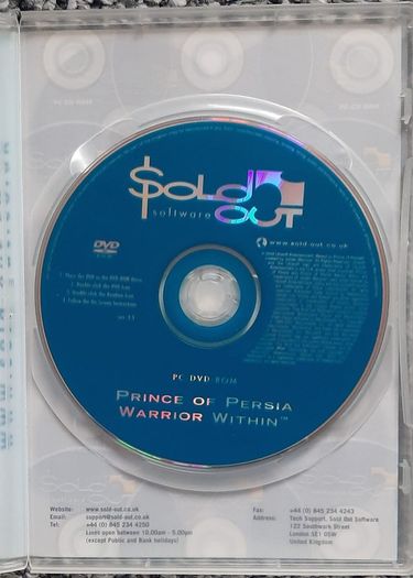 Prince of Persia: Warrior Within for PC DVD-ROM (Sold Out Software release).