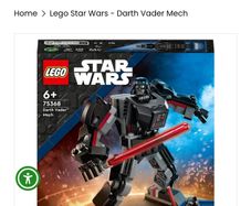 LEGO Star Wars - Darth Vader Mech, 75368