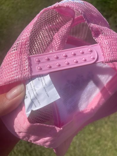 Pink Cortez trucker cap