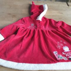 Very Cute Embroidered Baby Christmas Dress Age Newborn