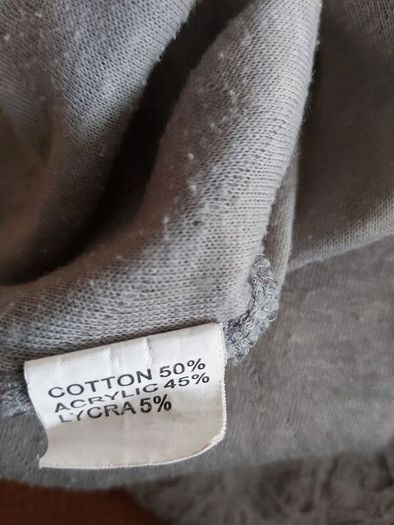 Bohemia Label Ladies Gray Cotton Mix Top Sz L UK14