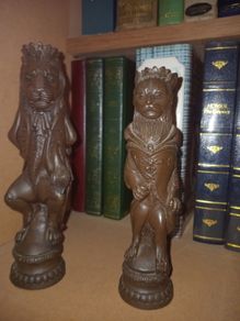 Large chess figures