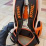 STIHL BGA 300 blower with STIHL ADA1000 dual battery backpack adapter Image 3