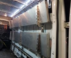 van shelves