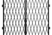 Double Folding Security Gate Folding Door Gate 310 x 154 cm(W x H)Scissor Gate