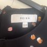 Reiss black mini flapper style Dress Image 2