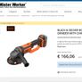 Black & Decker 18V Cordless Angle Grinder + 4.0 Ah Li-ion battery + Charger Image 9