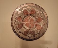 Pair of decorative Copper Wall Plates