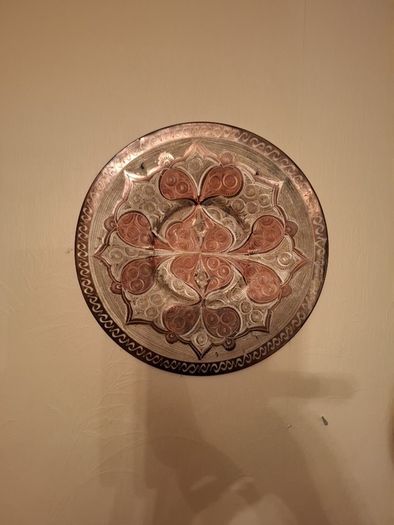 Pair of decorative Copper Wall Plates