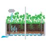 Garden Raised Bed with Trellis and Self Watering System Anthracite Image 9