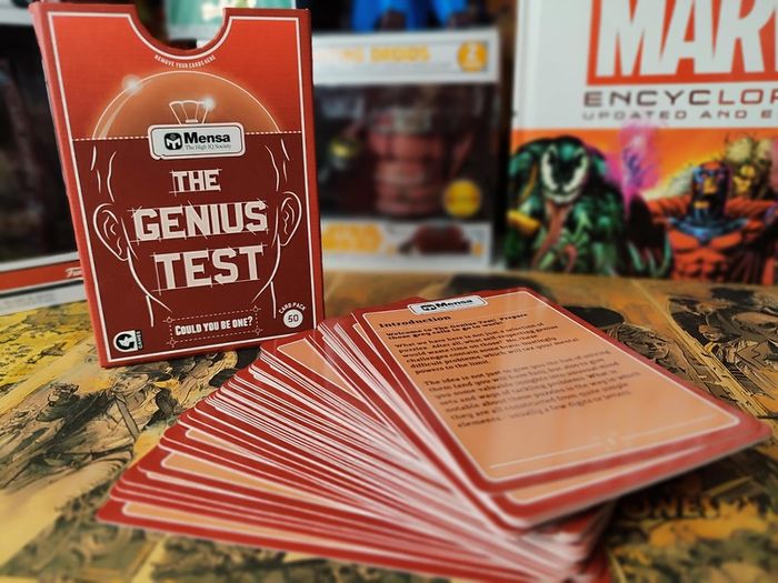 The Genius Test ! MENSA - The High IQ Society ! 50 Cards Pack !