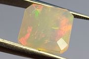 Faceted Ethiopian opal 4.1 ct