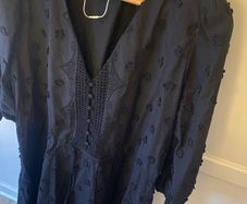 Dress from M&S jet black aBoho style