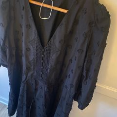 Dress from M&S jet black aBoho style