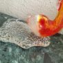 Vintage murano glass koi fish Image 2