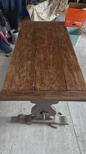 Antique oak table