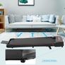 Folding Treadmill with 8% Incline, 3 In 1 Under Desk Walking Pad for Home and Office, 3 Adjustable Incline,1-12 KM/H, Portable Treadmill with LED Display, Remote Control Image 6