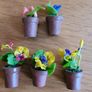 Tiny plants, flowerpots, vases for dolls house Image 7