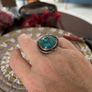 jewellery   Silver turkwise ring Image 4