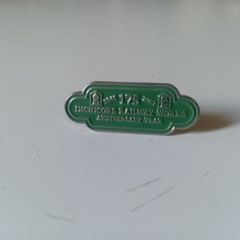 Irish Rail Inchicore Works 175th Anniversary badge