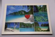 Thailand Postcard : Koh Pee Pee - Multi-view Postcard - 1989