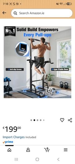 Pull up bar