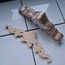 craft 1 packet of 4 wood mouldings Image 3