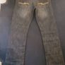 Mens Navy Jeans Image 2