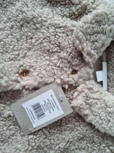 The Little White Company borg jacket