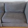 Grey Corner Sofa with Storage Footstool Image 3