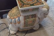 Porcelain elephant