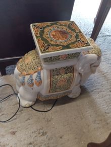 Porcelain elephant