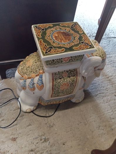 Porcelain elephant